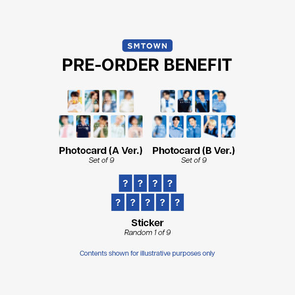 SUPER JUNIOR 2027 Seasons Greetings SKYLINES AIR TRAVEL CO - SMTOWN POBs