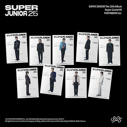 Super Junior Super Junior25 The 12th Album Photobook Ver. - Main Image