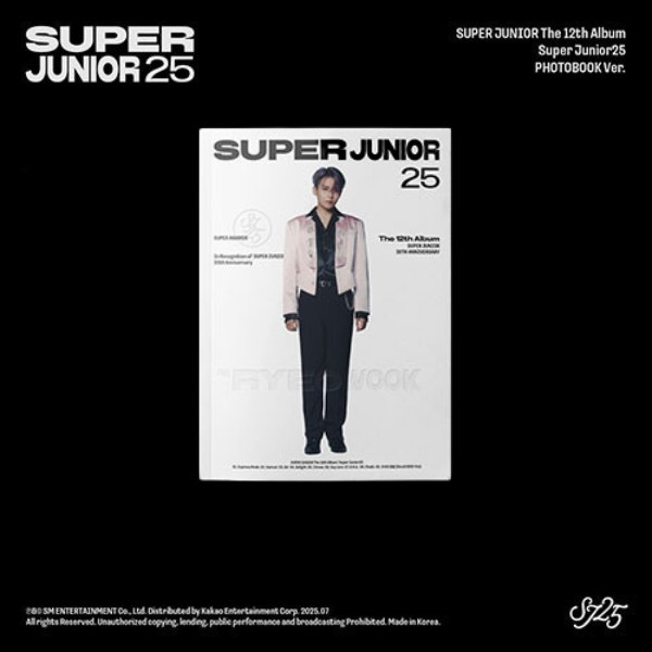 Super Junior Super Junior25 The 12th Album Photobook Ver. - Ryeowook Ver