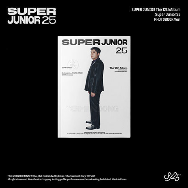 Super Junior Super Junior25 The 12th Album Photobook Ver. - Shindong Ver