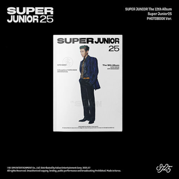 Super Junior Super Junior25 The 12th Album Photobook Ver. - Siwon Ver