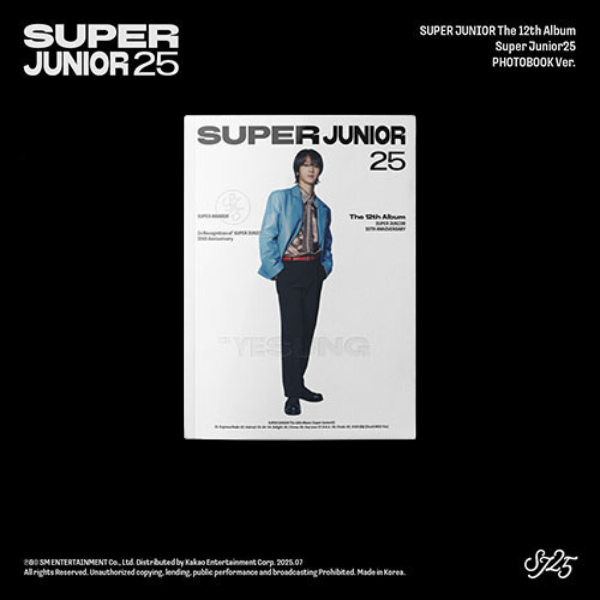 Super Junior Super Junior25 The 12th Album Photobook Ver. - Yesung Ver