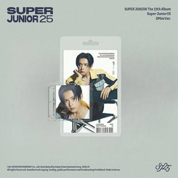 super junior 25 ウニョク photo book SMini CD SUPER JUNIOR - The 12th Album Super Junior25 (SMini Ver.)
