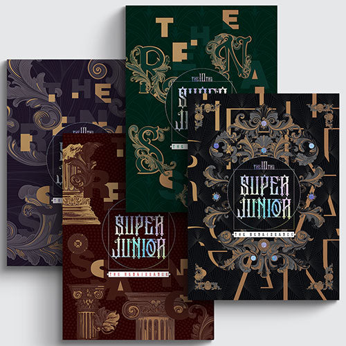 Super Junior The Renaissance 10th Album The Renaissance Style - Main Image