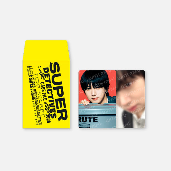 SUPER JUNIOR Trading Card Set 2026 SM ARTIST Seasons Greetings Official MD - Main Image