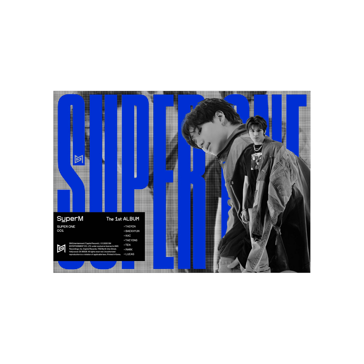 SuperM Super One 1st Album Ver. A (Taemin, Taeyong)