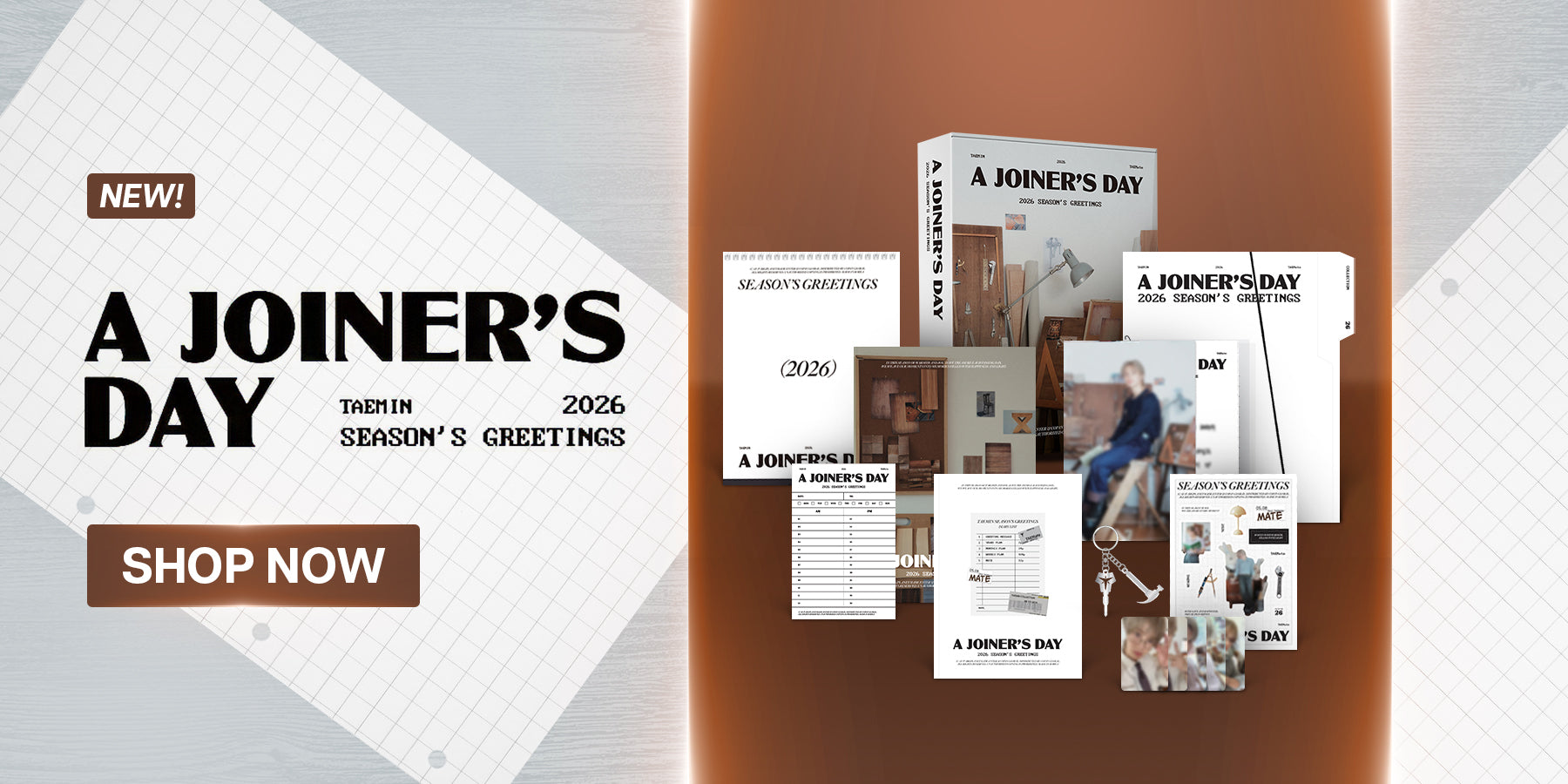 TAEMIN 2026 Seasons Greetings - Banner