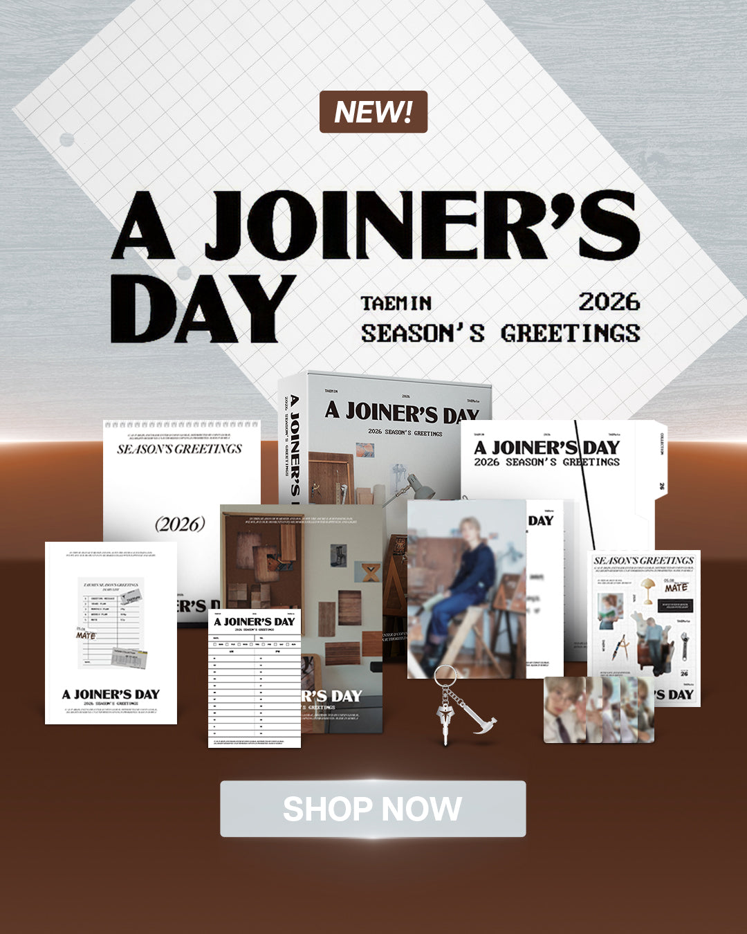 TAEMIN 2026 Seasons Greetings - Mobile Banner