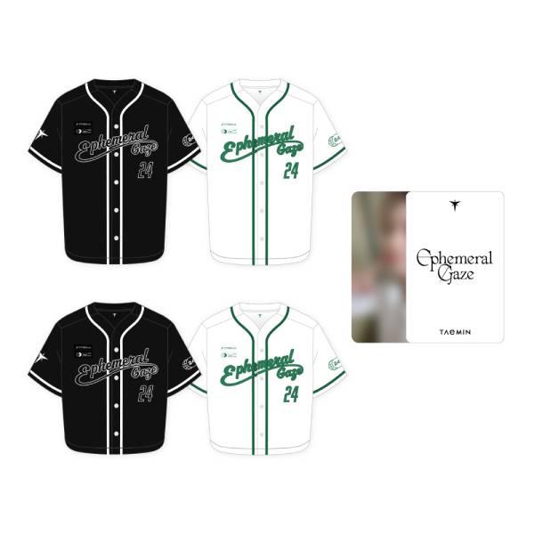 TAEMIN Baseball Jersey 2024 World Tour Ephemeral Gaze Official MD - main image