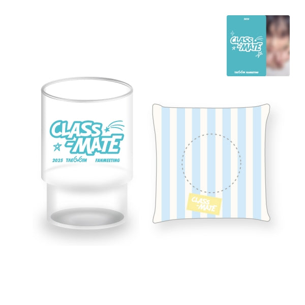 TAEMIN Glass Cup and Coaster Set 2025 Fanmeeting CLASSMATE Official MD - main image