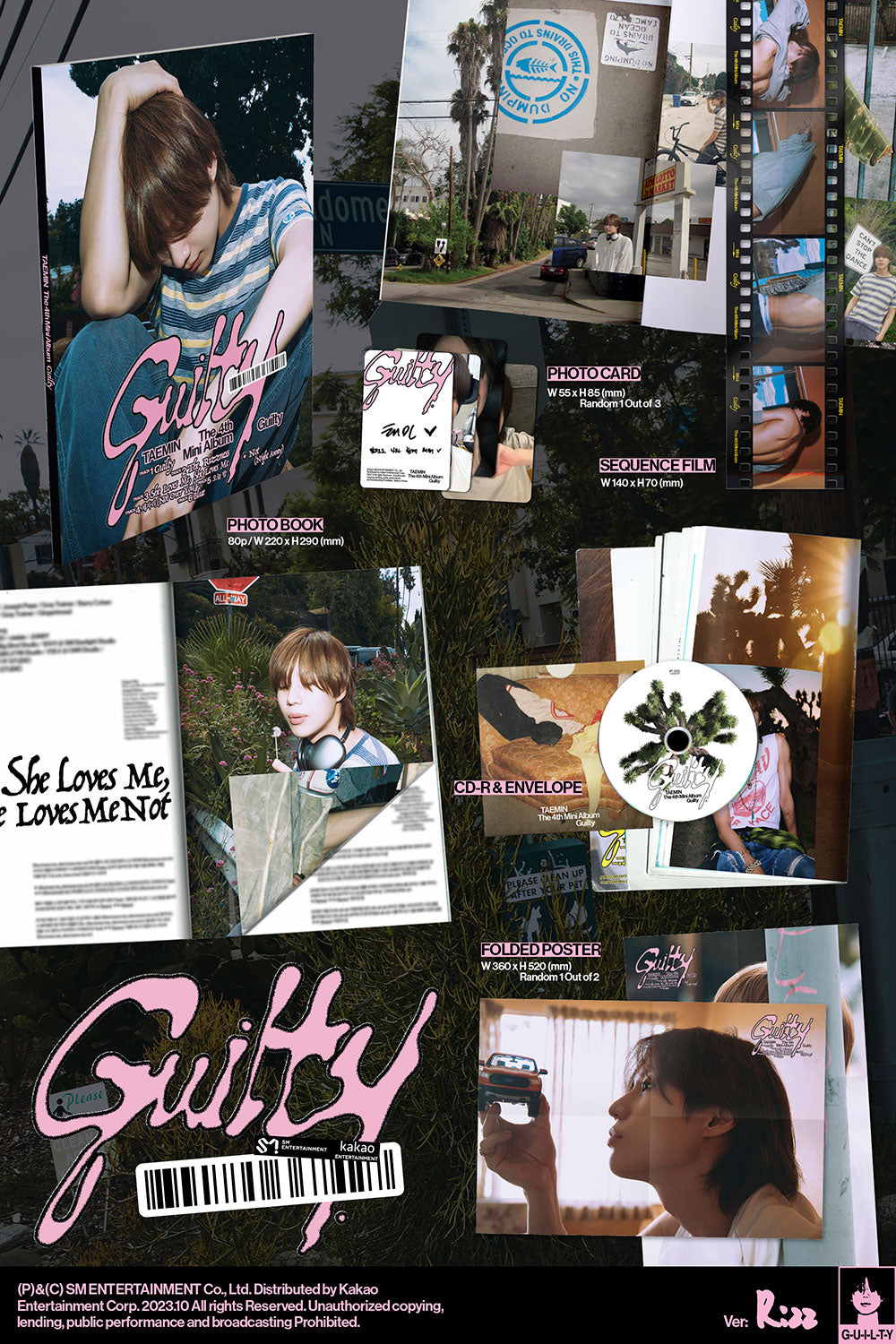 TAEMIN - Guilty [4th Mini Album - Photobook Ver.]