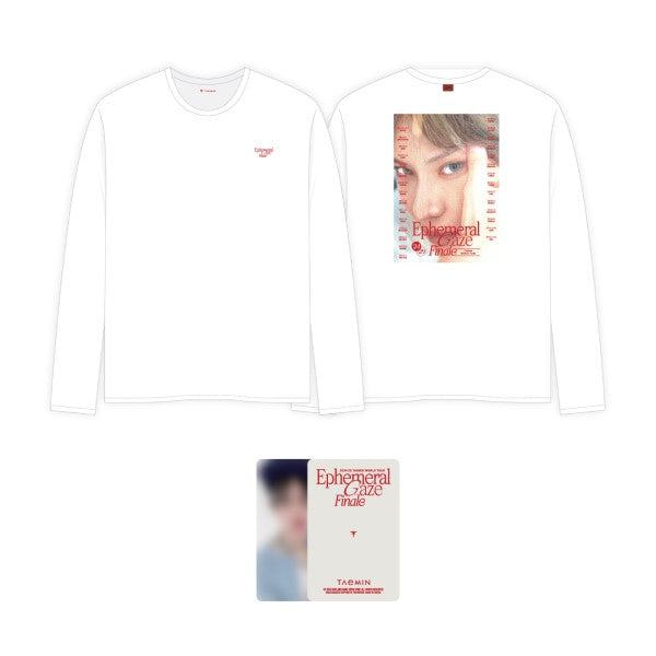 TAEMIN Long Sleeve T Shirt 2024 25 World Tour Ephemeral Gaze Finale Official MD - main image