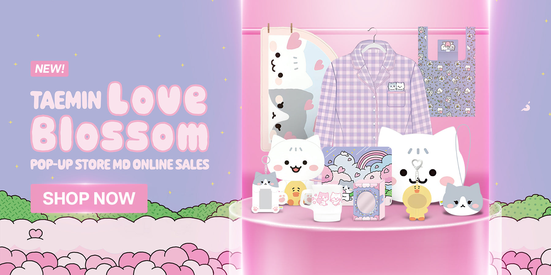 TAEMIN LOVE BLOSSOM MD Banner