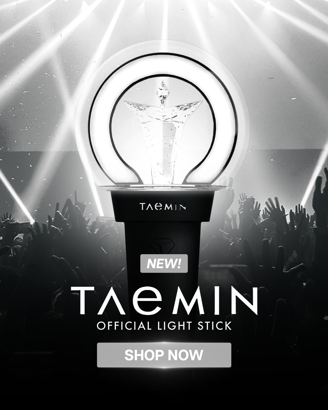 TAEMIN Official Light Stick Banner Mobile