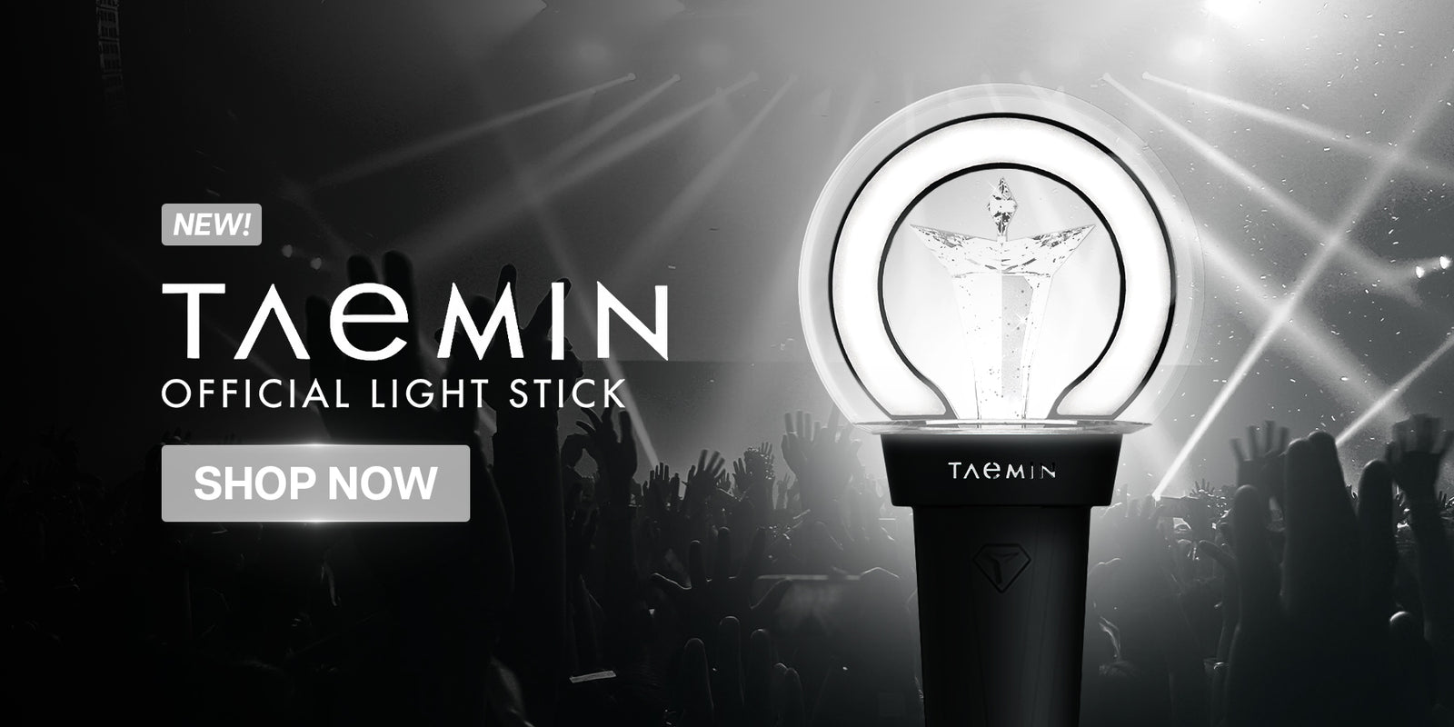 TAEMIN Official Light Stick Banner
