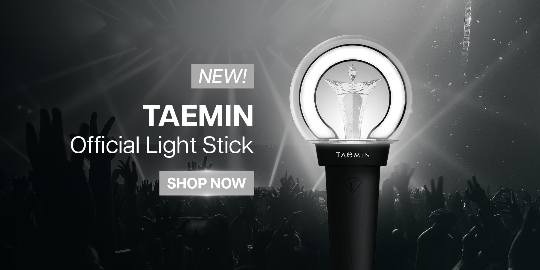 TAEMIN Official Light Stick Banner