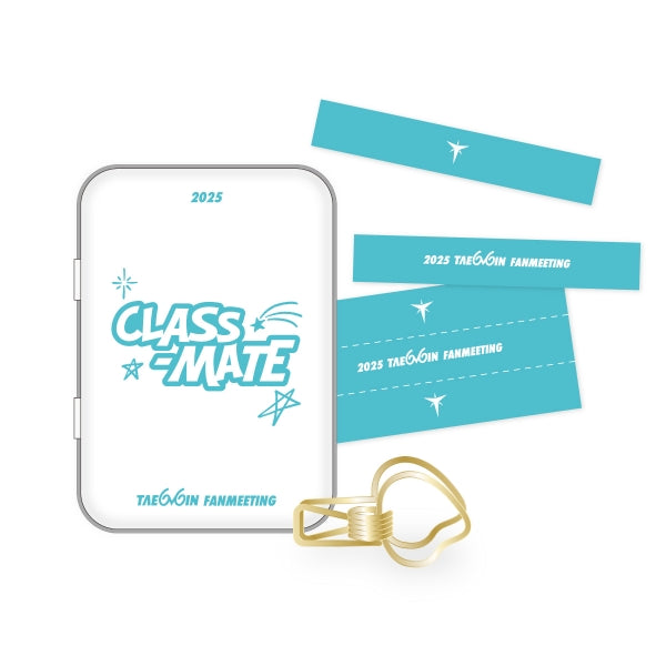 TAEMIN Paper Incense 2025 Fanmeeting CLASSMATE Official MD - main image