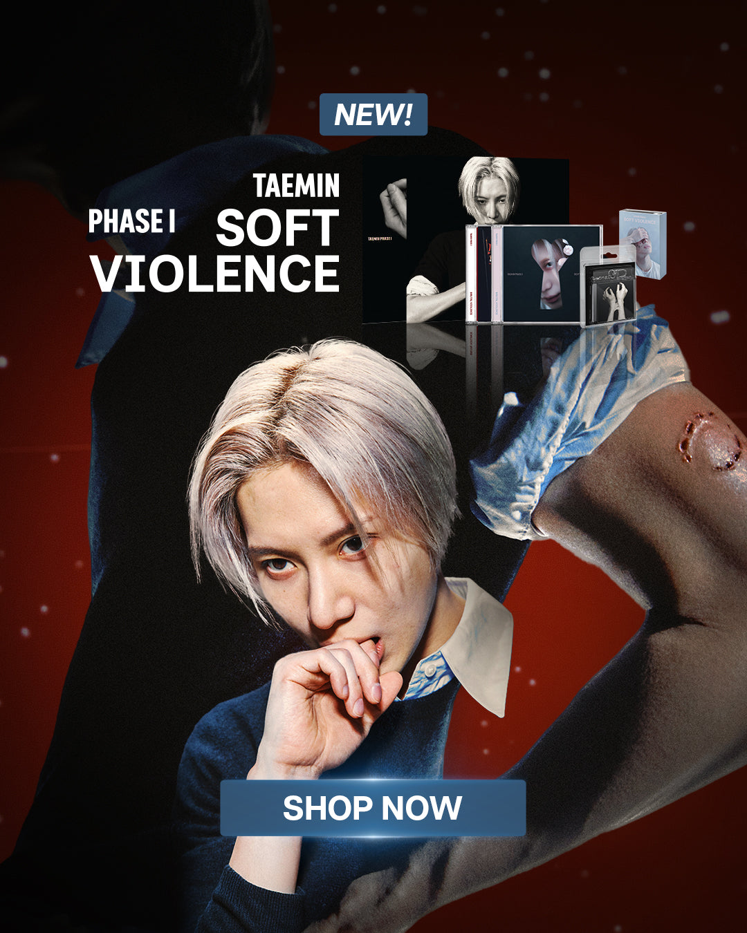 TAEMIN PHASE I Soft Violence Album - Mobile Banner