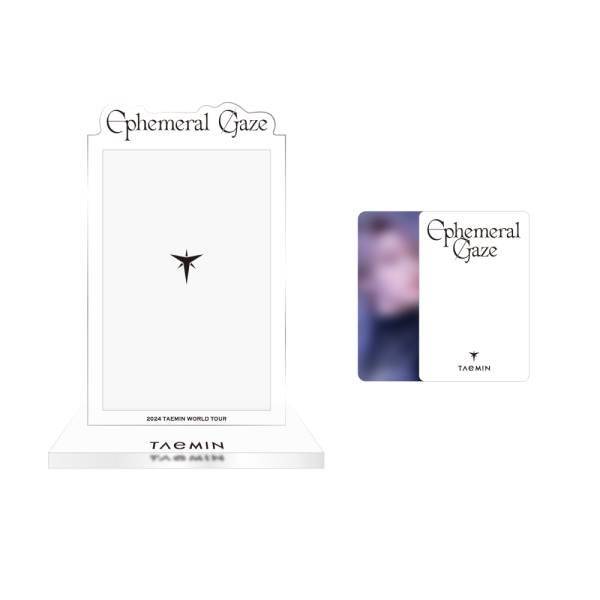 TAEMIN Photocard Stand 2024 World Tour Ephemeral Gaze Official MD - main image