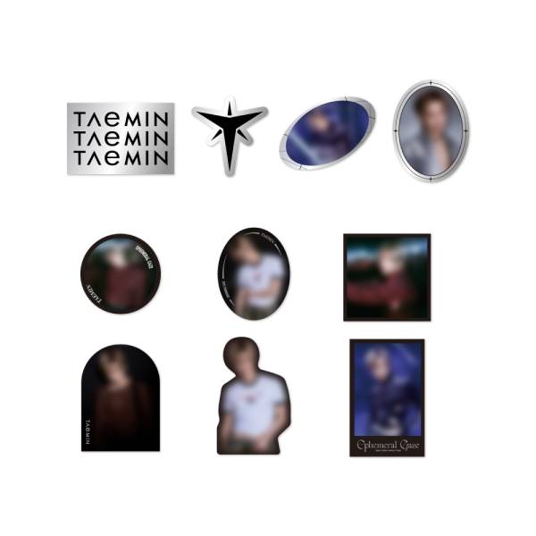 TAEMIN Sticker Pack 2024 World Tour Ephemeral Gaze Official MD - main image