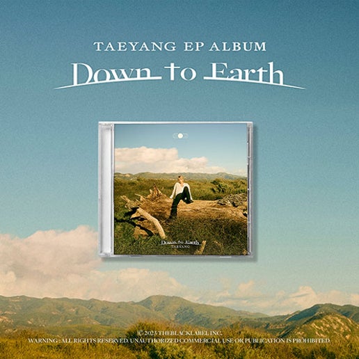 TAEYANG Down to Earth 2nd EP Album main image