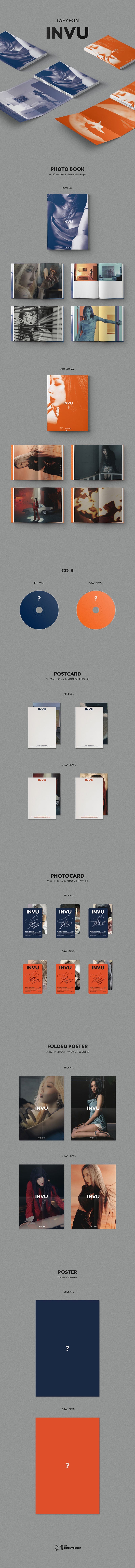 TAEYEON - INVU [3rd Album]