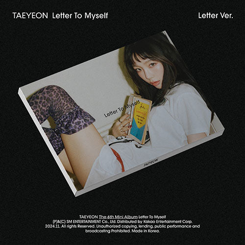 TAEYEON Letter To Myself 6th Mini Album Letter Ver - main image