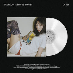 ロピア 爆買い To Letter - TAEYEON Myself PLACE K - Ver.] LP - Album Mini [6th 邦楽