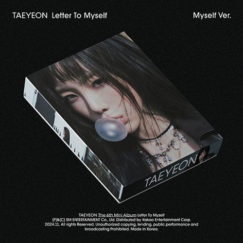 TAEYEON Letter To Myself 6th Mini Album Myself Ver - main image