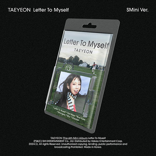 TAEYEON - Letter To Myself [6th Mini Album] - K PLACE