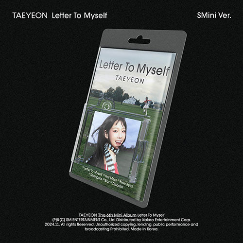 TAEYEON Letter To Myself 6th Mini Album - SMini Ver main image