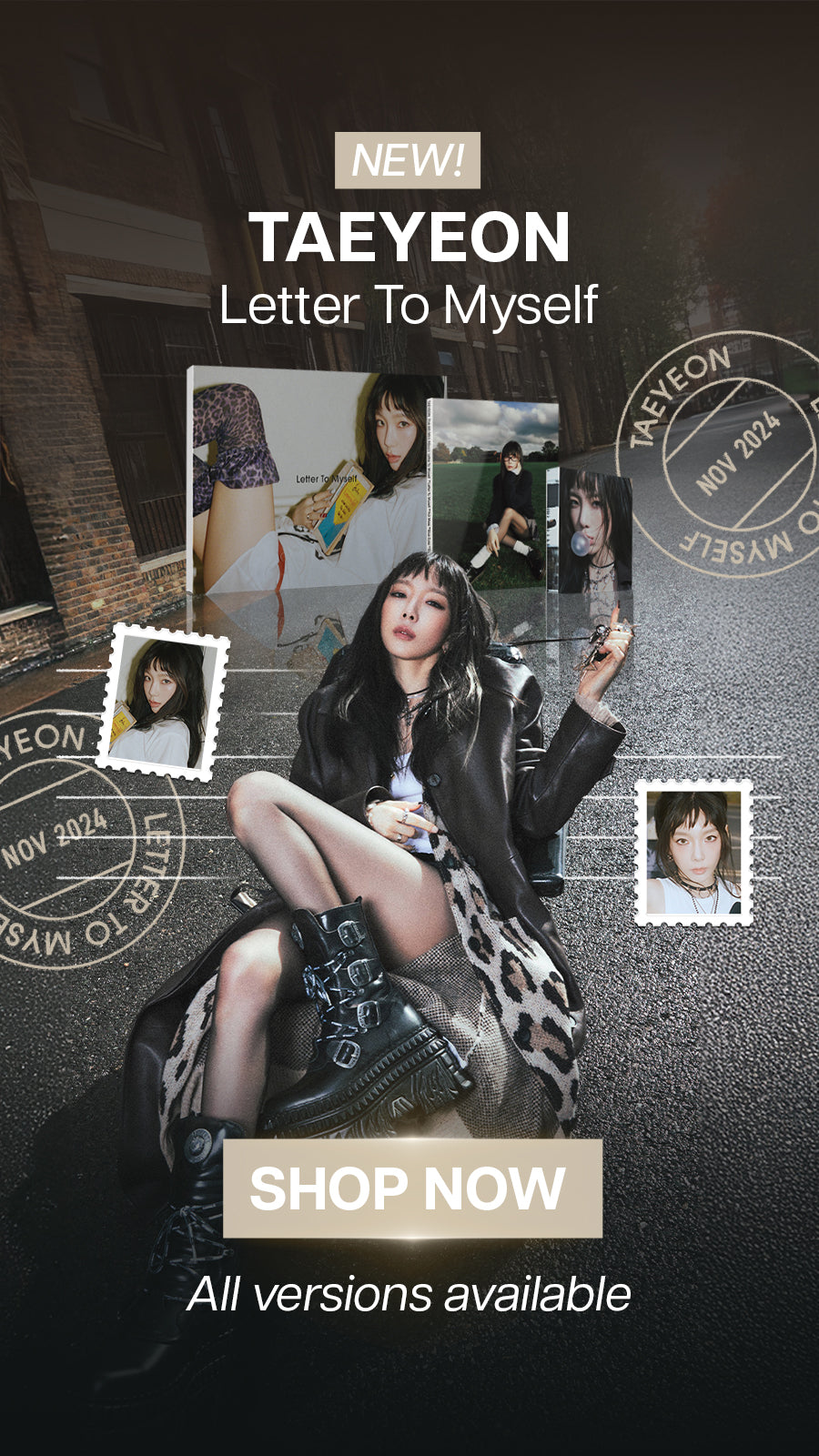 TAEYEON Letter To Myself Banner Mobile