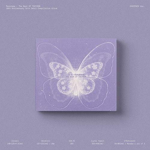 TAEYEON Panorama The Best of TAEYEON 1st Compilation Album DIGIPACK Ver - Main Image