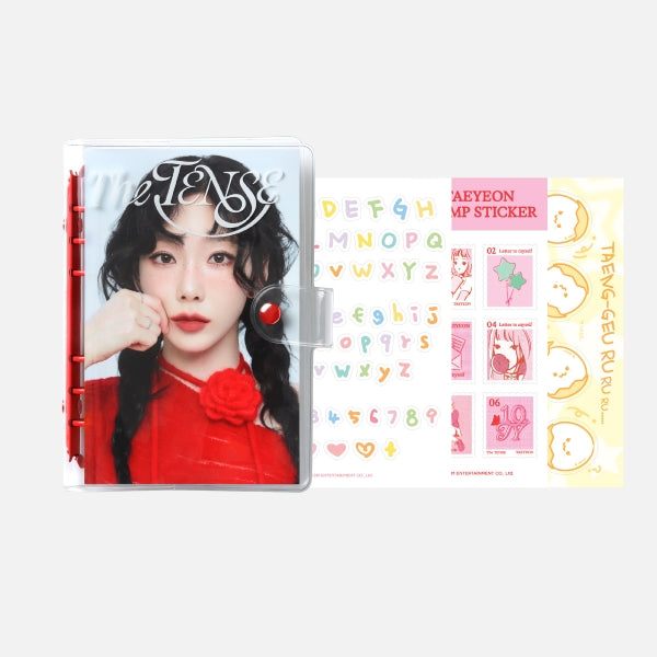TAEYEON Photocard Binder and Sticker Set 2025 TAEYEON Concert The TENSE Official MD - main image