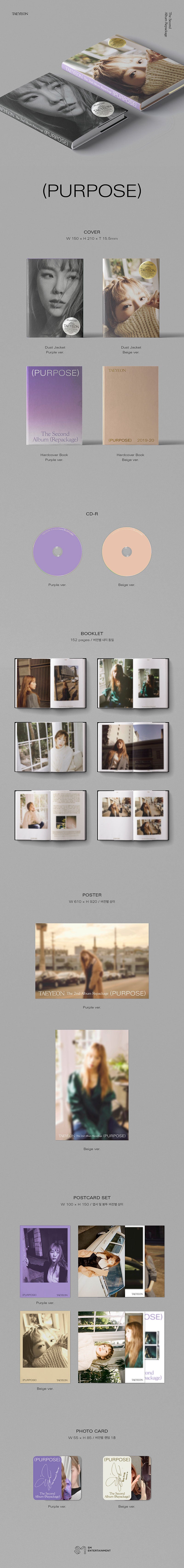 TAEYEON - Purpose [2nd Album Repackage]