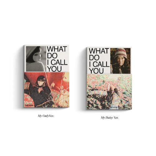 TAEYEON What Do I Call You 4th Mini Album - Main Image