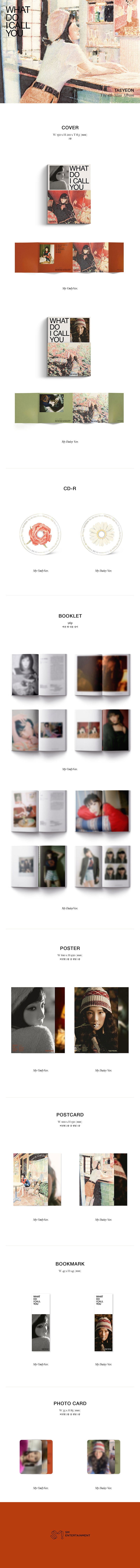 TAEYEON - What Do I Call You [4th Mini Album]