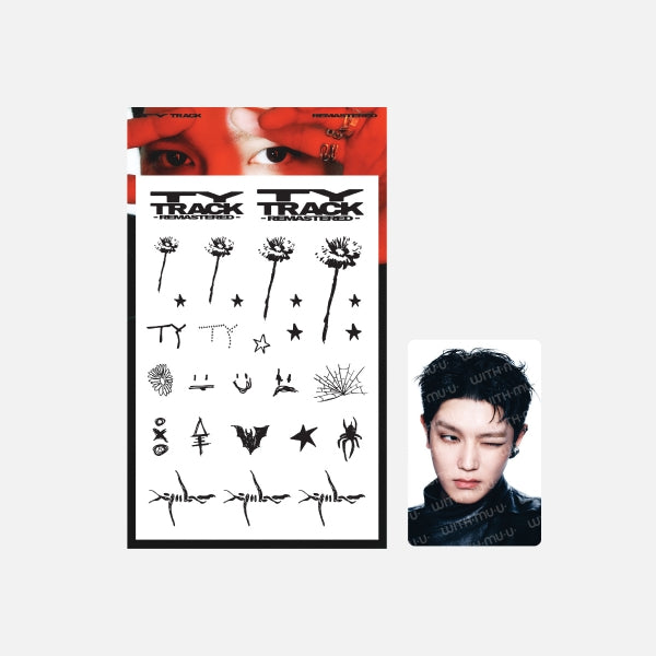 TAEYONG Temporary Tattoo Set 2026 TAEYONG CONCERT TY TRACK REMASTERED Official MD - main image