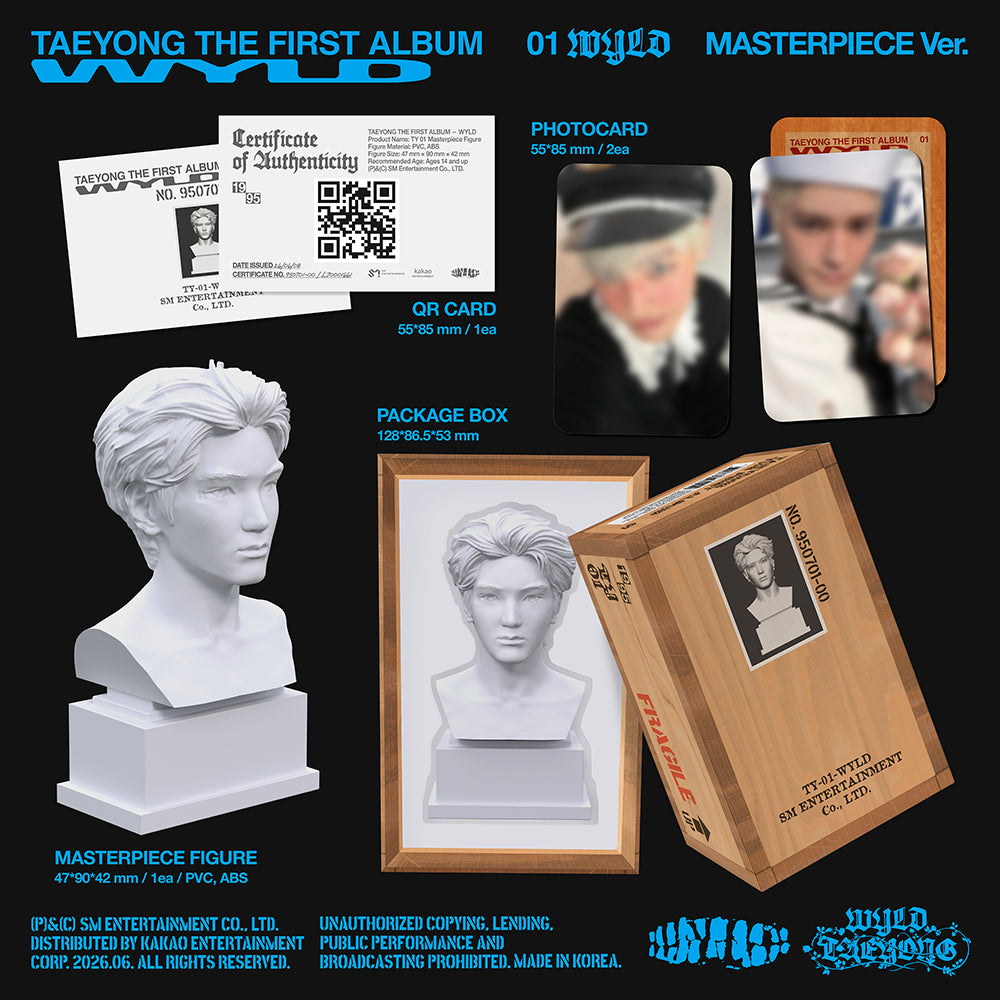 TAEYONG - WYLD [1st Album - Masterpiece Ver.] gallery image 1