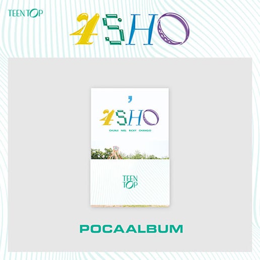 TEEN TOP 4SHO 7th Single Album - POCA Version main image