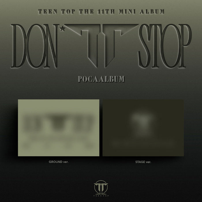 TEEN TOP DONT STOP 11th Mini Album POCA Ver - main image