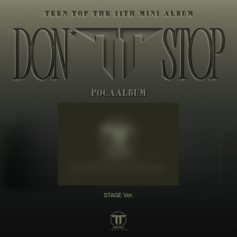 TEEN TOP DONT STOP 11th Mini Album POCA Ver - STAGE Ver - main image