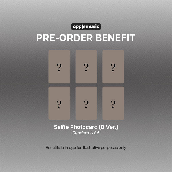 TEMPEST As I am 7th Mini Album Keyring Ver - Apple Music POBs