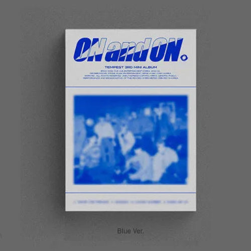 TEMPEST ON and ON 3rd Mini Album - Blue Version