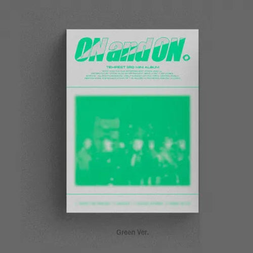 TEMPEST ON and ON 3rd Mini Album - Green Version