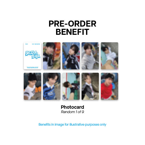 THE BOYZ 2026 Seasons Greetings THE BOYZ SKATER BOYZ - POBs
