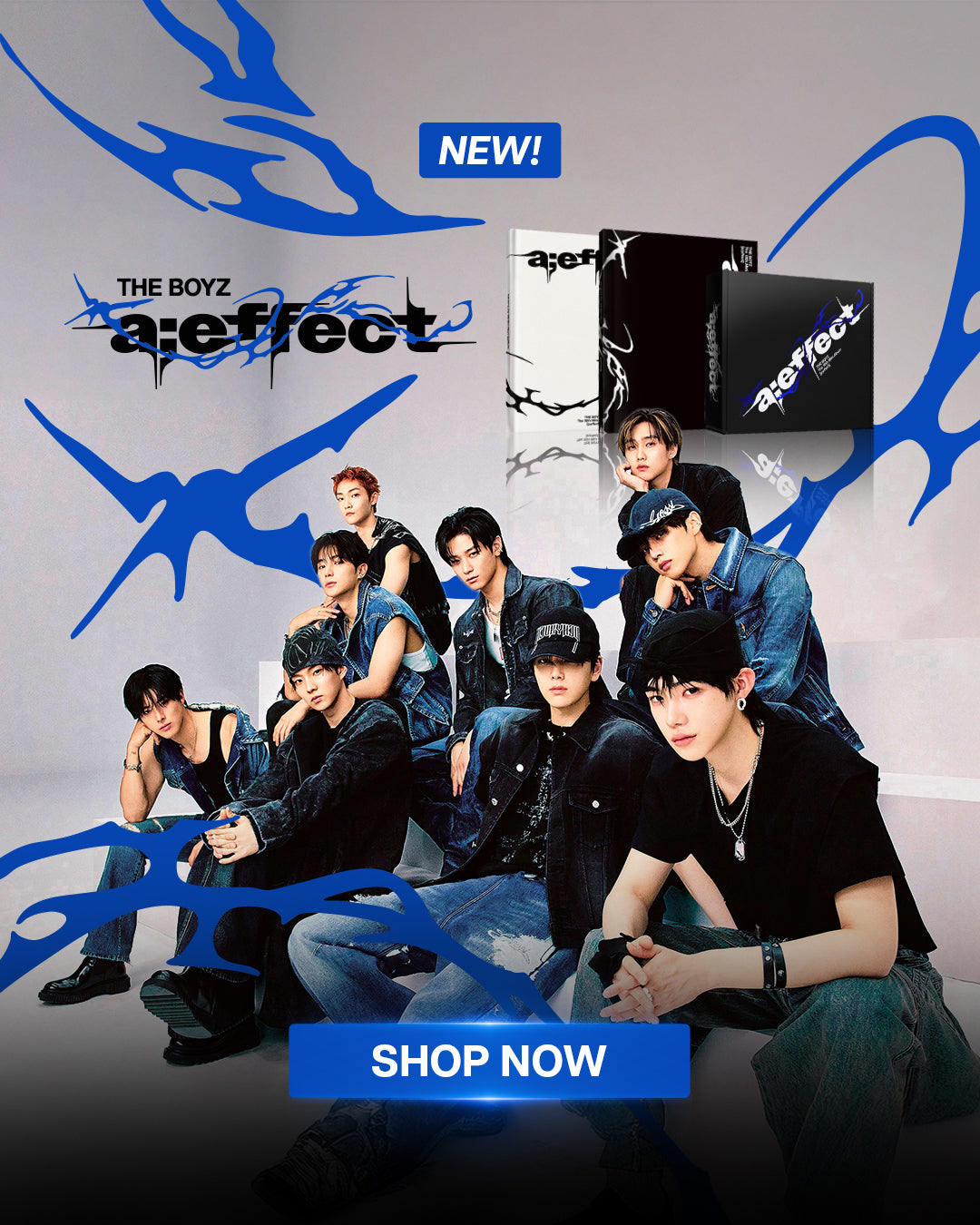 THE BOYZ a effect Banner Mobile