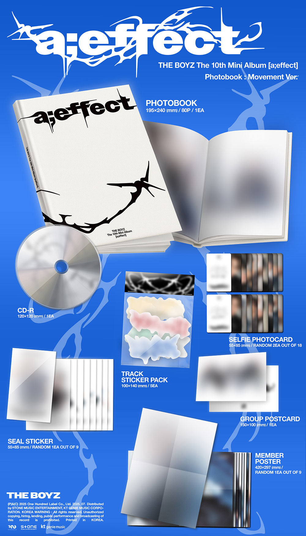 THE BOYZ - a;effect [10th Mini Album] gallery image 2