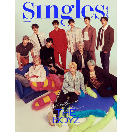 THE BOYZ Cover - Singles March 2025 version A