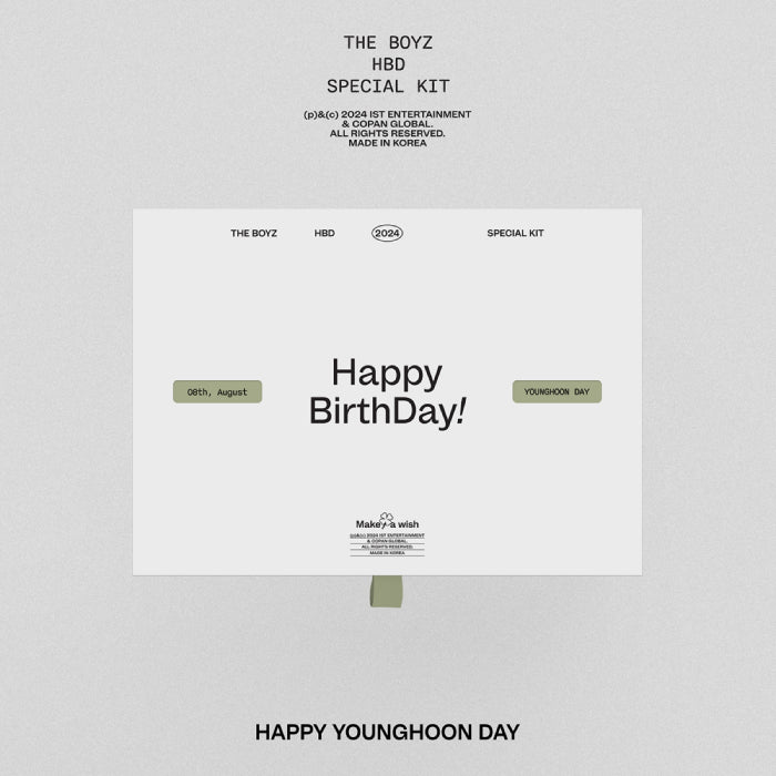 THE BOYZ HBD YOUNGHOON Special Kit - main image